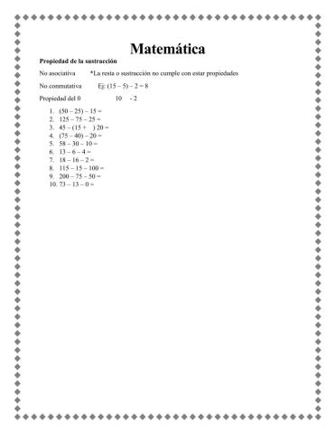 Propiedades conmutativas y asociativas