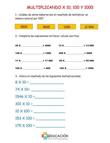 Multiplicacion