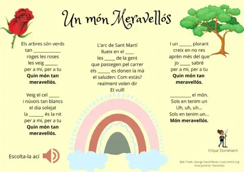 Món meravellós (dia de la Pau)