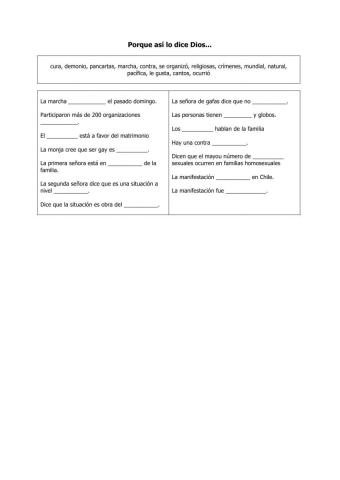 Porque así lo dice Dios