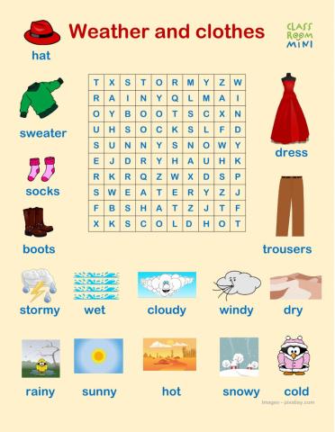 Weather and clothes