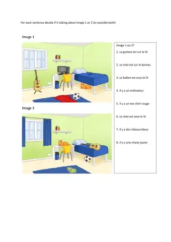 La chambre les differences