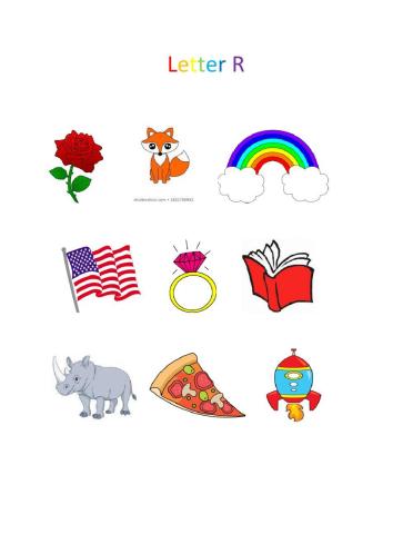 Letter R
