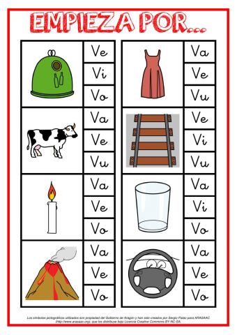 Empieza por V