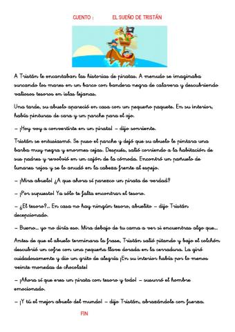 Lectura y comprensión