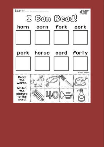 Phonics -or-