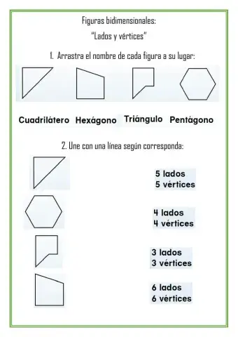 Figuras bidimensionales.
