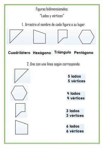 Figuras bidimensionales.