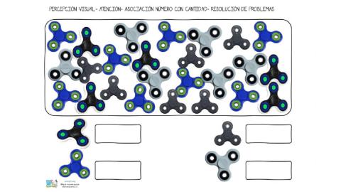 Asociación número con cantidad