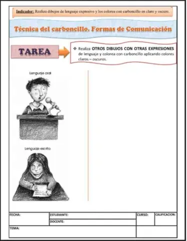 Tecnica del Carboncillo, Formas de Comunicación