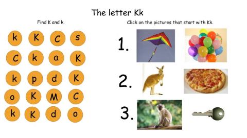 The Letter Kk