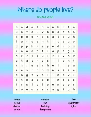 Where do people live?