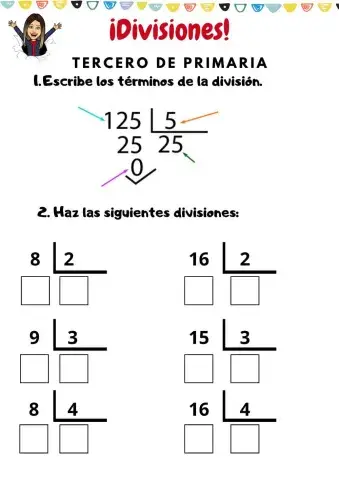 Divisiones sencillas