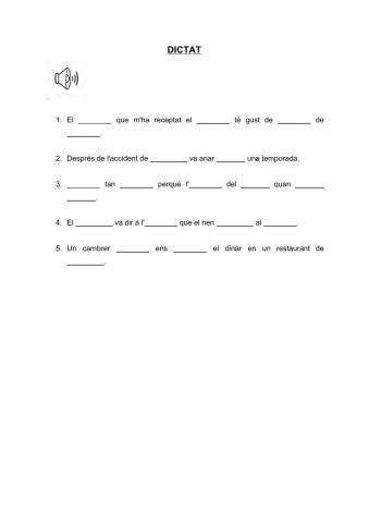 Dictat El Xarop de Maduixa