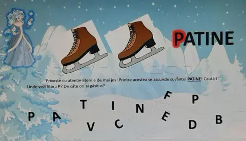 Gaseste litera potrivita