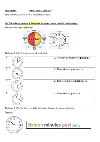 DIS Maths week 3 lesson 3