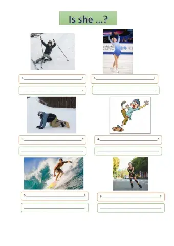 Is she good at sports?