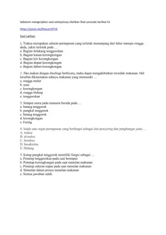 LKS sistem pernafasan