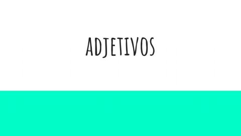 Adjetives, comparatives, superlatives