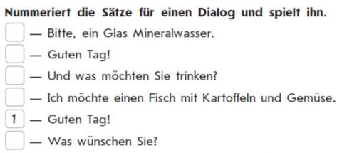 In einer Gaststätte