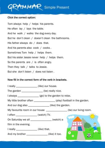 GRAMMAR - Simple Present