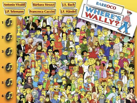 ¿Dónde está Wally? Compositores Barrocos