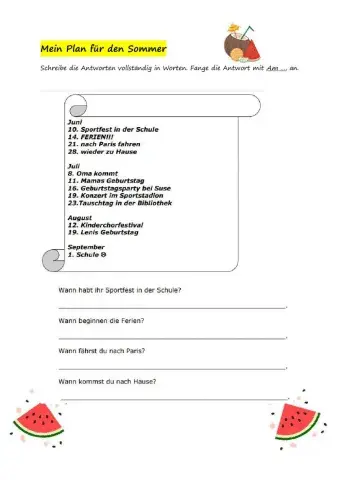 Ordinalzahlen & Datume