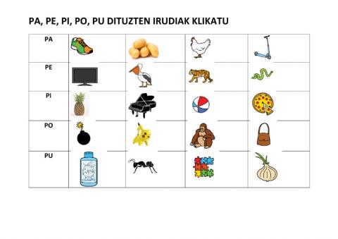 P kontzientzia fonologikoa
