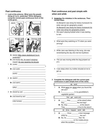 Past simple vs continuous