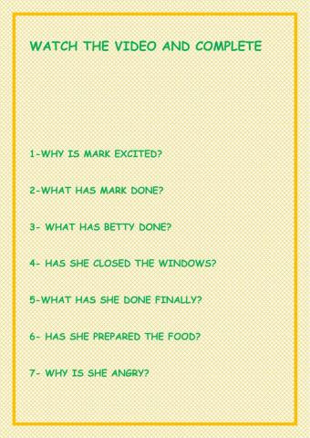 Past simple vs present perfect