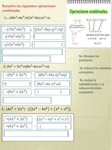 Operaciones combinadas