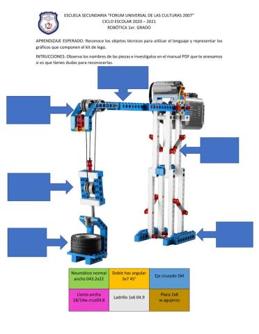 Práctica de piezas de lego