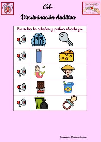 Discriminación Auditiva. CH