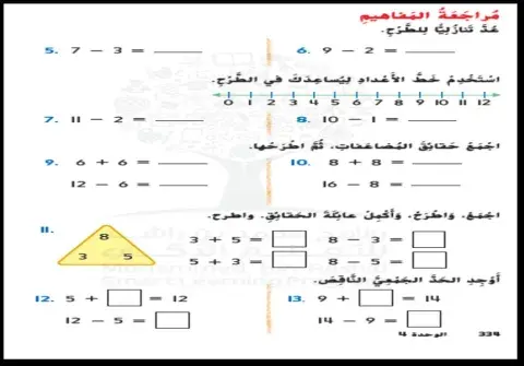 مراجعة الوحدة