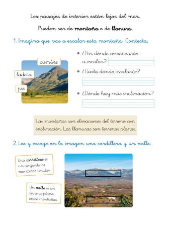 Paisajes de interior