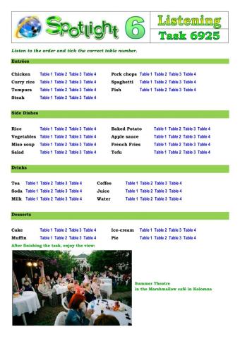 Spotlight 6 Task 6925