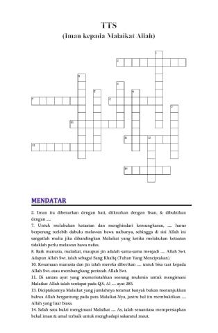 TTS-Iman kepada Malaikat Allah