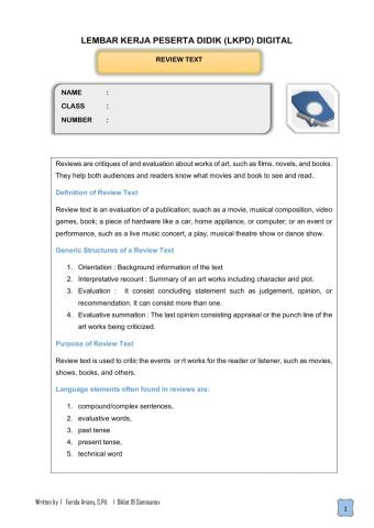 LKPD Digital Review Text