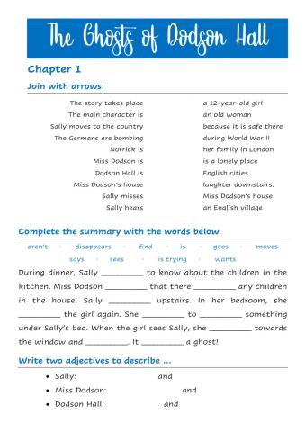 The Ghosts of Dodson Hall-Chapter 1