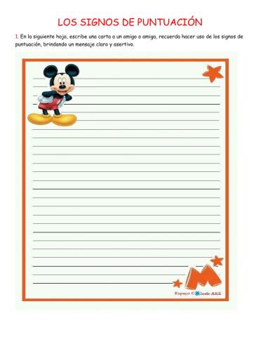 Signos de puntuación