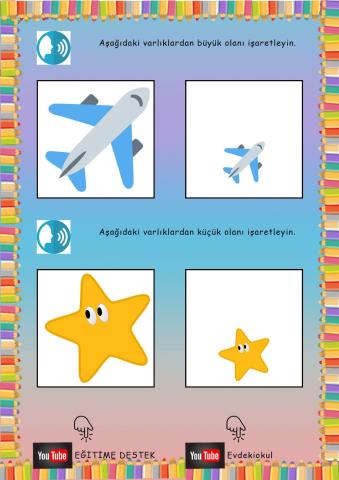 Okul Öncesi Büyük Küçük