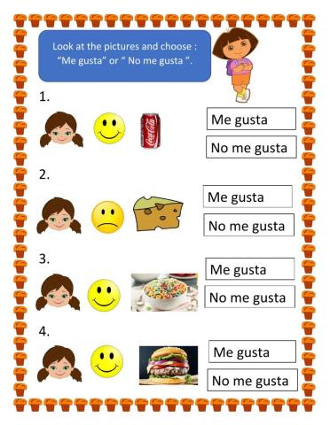 Me gusta - No me gusta
