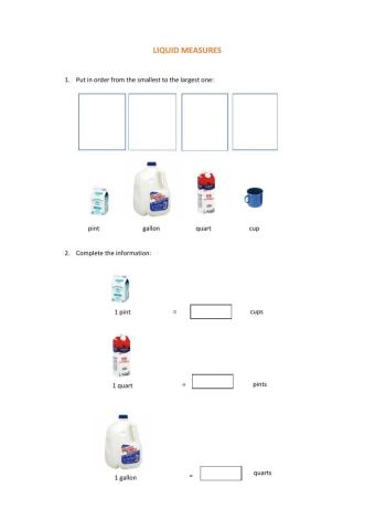 Basic liquid units