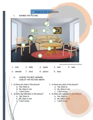 Things in the living room