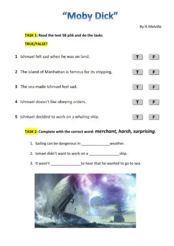 Moby Dick by Melville