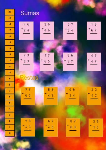 Sumas y restas