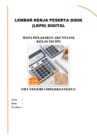 LKPD Digital Mata Pelajaran Akuntansi