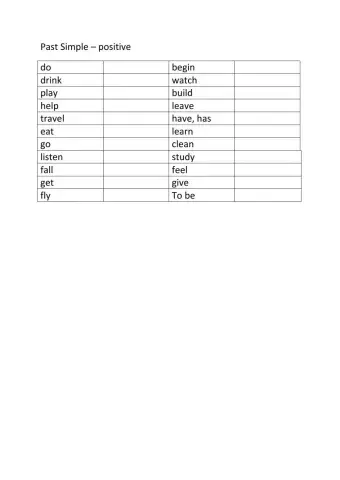 Past Simple