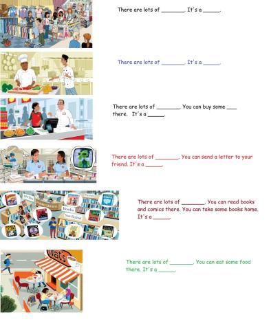 Super minds 3 Where we live- places in the town- favourite place