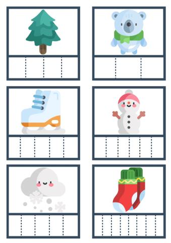 Vocabulario de invierno